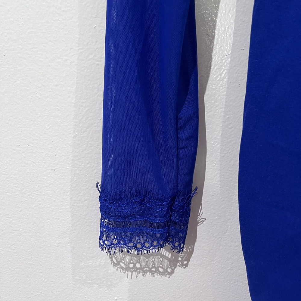 Windsor blue mini short long sleeve - Picture 2 of 5